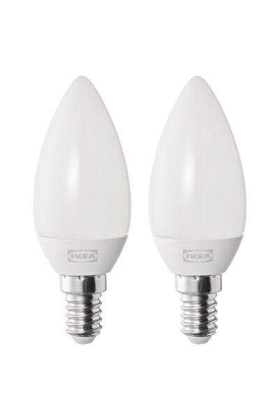 IKEA LED Bulb E14 250 Lumen, Chandelier/Opal White