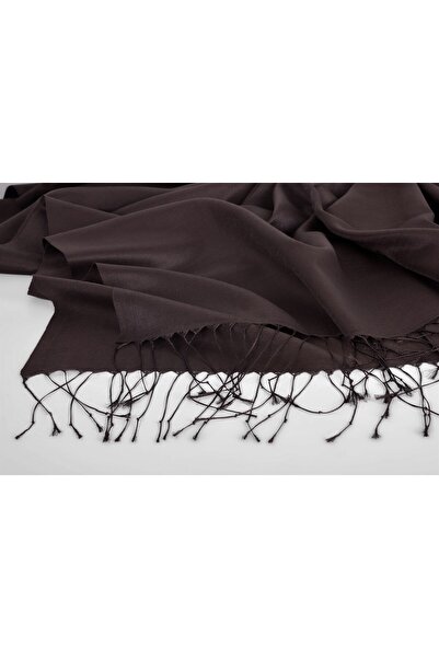 KROREN İpek hissiyatlı Şal - Acı Kahve