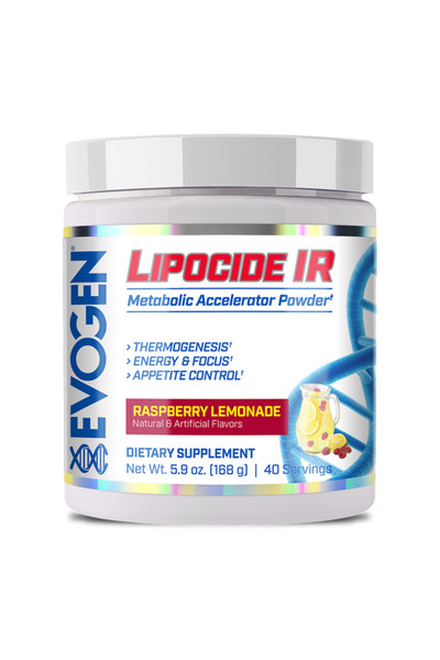 EVOGEN ليبوسيد IR، ليمون توت العليق - 168 جم (إيفوجين)