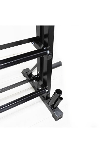 YALLA HomeGym Heavy-Duty 3-Tier Dumbbell Weight Plates Stand