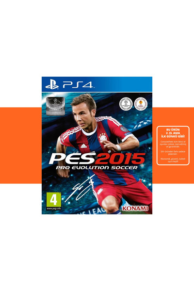 KONAMI [2.EL] Pes 2015 - Ps4 Oyun