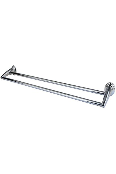 EVOSANITARY Double Towel Rail 1084 - Rail length 630 mm Rail width 130 mm