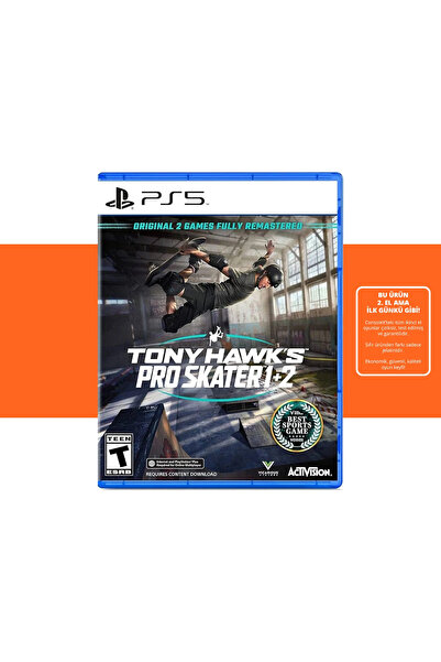 Sony [2.EL] Tony Hawk Pro Skater 1+2 - Ps5 Oyun