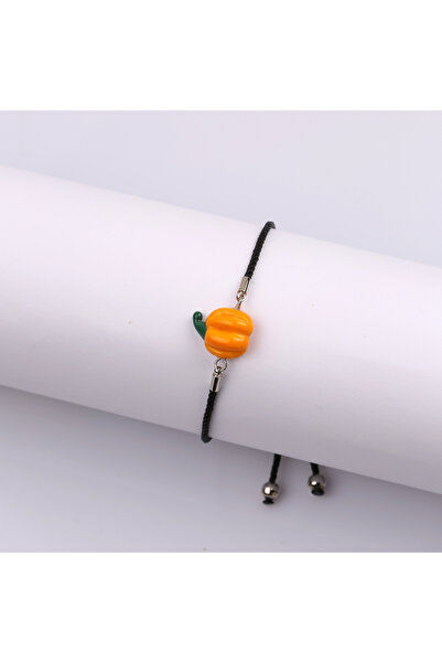 ADAMODART سوار من خرز زجاج مورانو على شكل يقطينة