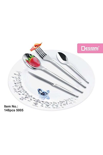 Dessini 148Pcs Cutlery Set Silver