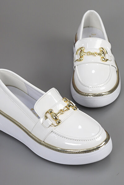 kajal ayakkabı MDLN 516 Кажурни мокасини с катарама