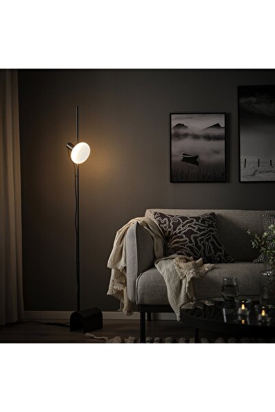 IKEA LED Bulb E27 120 Lumen, Donut-Shaped Opal White, 2400K, 150mm