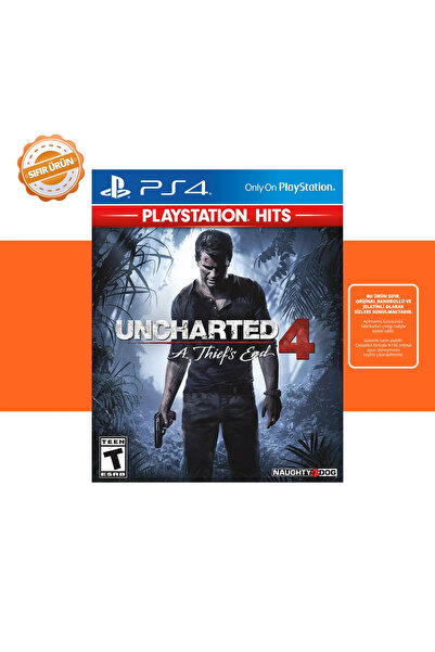 Sony Uncharted 4 A Thief's End - Ps4 Oyun [SIFIR]
