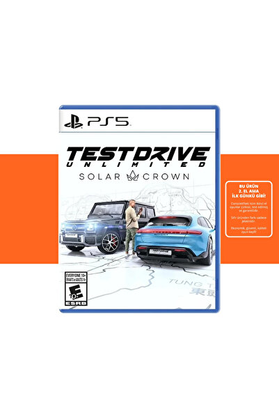 Sony [2.EL] Test Drive Unlimited Solar Crown - PS5 Oyun