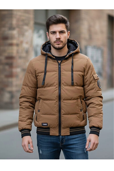 embody Men's Brown Jacket "Urban Trend" - Men's Jacket "Urban Trend" - Thick ...