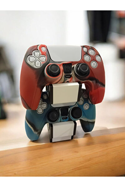 multiogz Ps5 Dualsense 2-Pack Game Handle Stand – Stylish Design, Durable 3D Printing Gamepad Holder