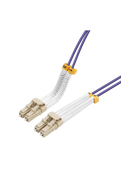 Other Lanview LC-LC MM Duplex Fiber Optic Cable 2m OM4 LSZH Flexible, LVO231811-FLEX