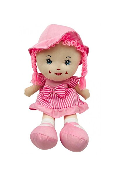 mavi su dünyası Bez Bebek Elif Pembe 60 Cm