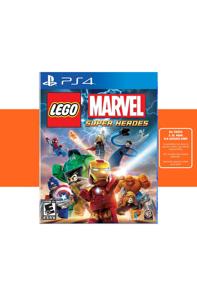 Warner Bros Games [2.EL] Lego Marvel Super Heroes - Ps4 Oyun