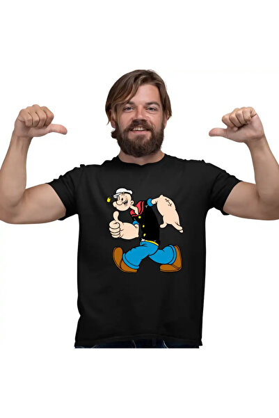 OEM Tricou Barbati Popeye Marinarul Capitan Vas Vapor