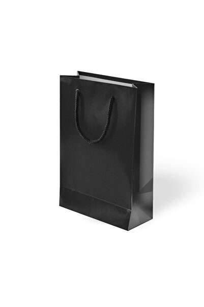 Generic Brand 20X25X8 Cardboard Bag Black 24 Pieces