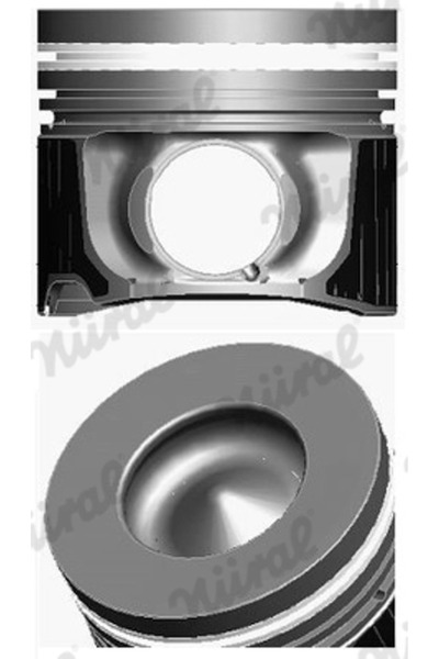 NÜRAL Piston Audi A4 B7/A6 Allroad C6/A6 C6 Vw Phaeton/Touareg