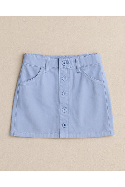 KESKİN BEBE Girl's Mini Denim Skirt
