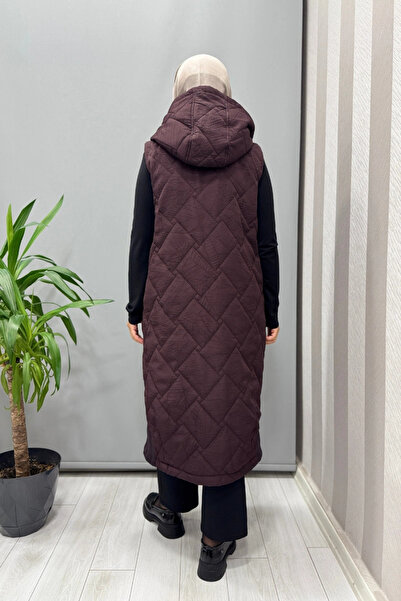 AlMarwah Vest Burgundy 505329