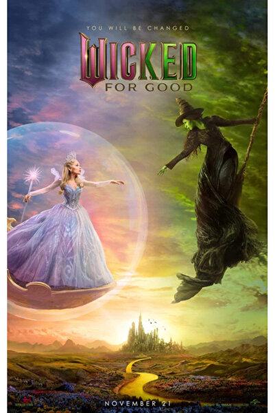 512 STORE Wicked Film Afiş Duvar Dekor Çerçevesiz Poster Ev Dekor Tasarım