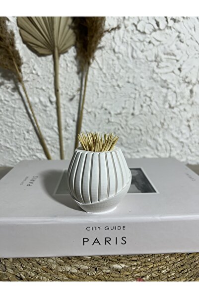 Zigzag Home Decorative Toothpick Vase Toothpick Holder Bohemian Style Toothpick Vase Trinket Object