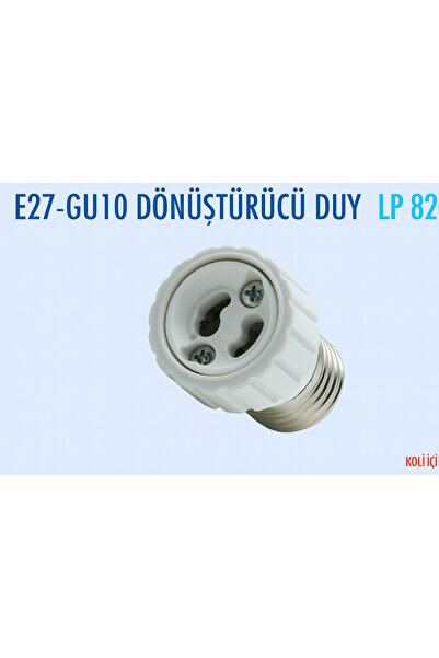 Lampist E27-GU10 DÖNÜŞTÜRÜCÜ DUY