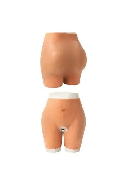VEYA Natural silicone shorts, seamless, skin-colored, silicone implants, an alternative to fillers and enlargements.