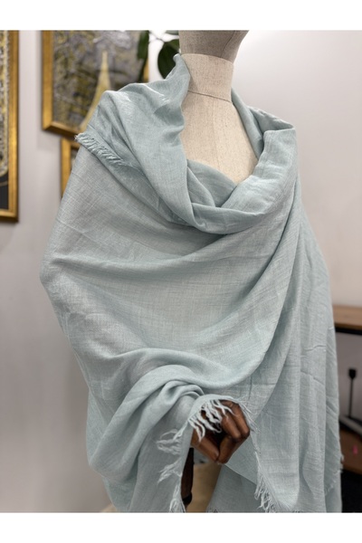 GÜMRÜKÇÜ Imported 100% Cotton Shoulder Shawl Premium Quality