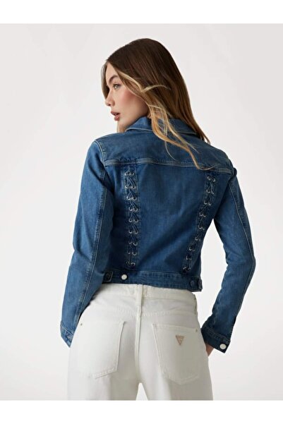 Guess Streç Denim Trucker Ceket