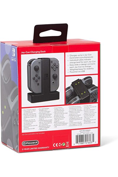 Powera Joy-Con Charging Dock For Nintendo Switch