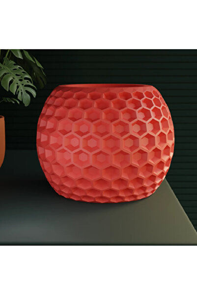 POLAT 3D BASKI ATÖLYESİ VAZO ÇEŞİTLERİ <|BİBLO|SAKSI|HEDİYELİK|> 13 CM YÜKSEKLİK