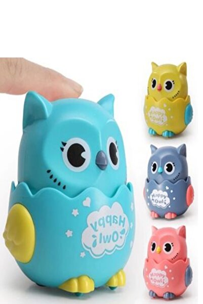 Hyd Oyuncak Basgit Araba Baykuş Çocuk Sürünme Emekleme Erken Eğitim Oyuncağı 1 Adet