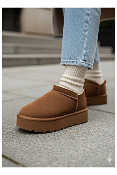 Zerenyus Γυναικείες μπότες Mitay Premium Tan Suede