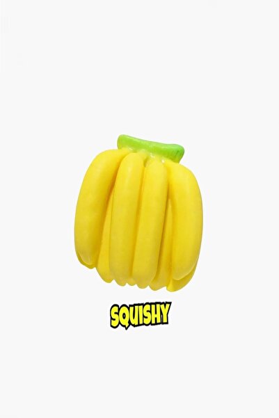Hyd Oyuncak Muz Squishy Esnek Oyun Anti Stres Oyuncağı