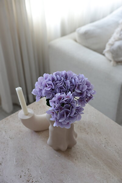 İstoria Bridal Lüx Ortanca, Yapay Çiçek, Yapay Ortanca Demeti, Dekorasyon Çiçeği