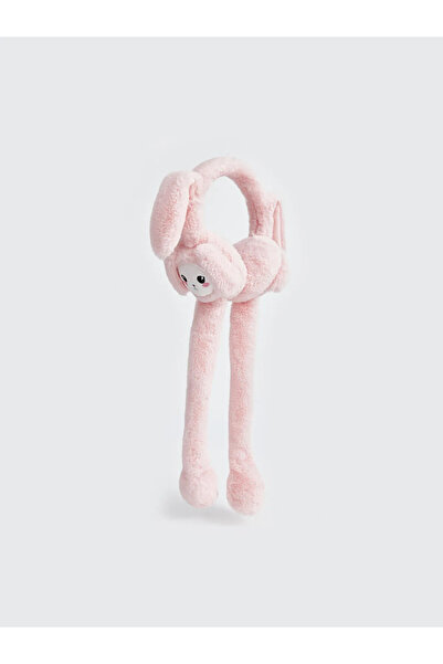 LC Waikiki LCW ACCESSORIES Pembe 3d Kulak Detaylı Pelüş Kız Çocuk Kulaklık