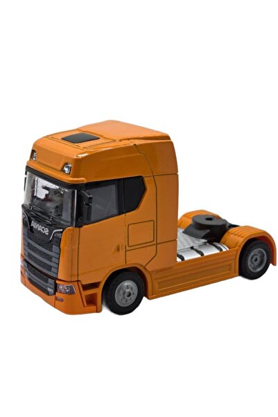 Hyd Metal Truck with Lights and Sound Pull and Drop Metal Truck Head Toy