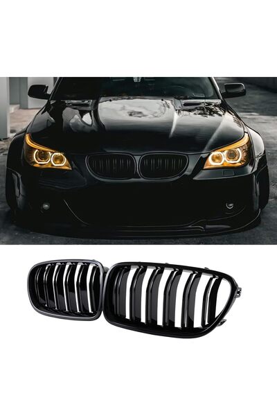 X POWER TUNİNG BMW E60 2003-2010 ÇİFT ÇİZGİ M5 ÖN PANJUR