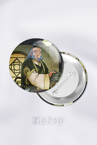 ZipZap Avatar ATLA Son Hava Bükücü Anime Animasyon Çanta Süsü Rozet İğneli Bu...