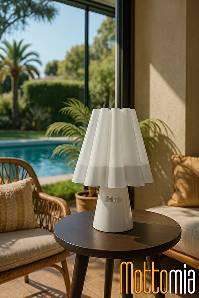 woodhub Aura Translucent White Modern Design Living Room Small Size Lampshade White