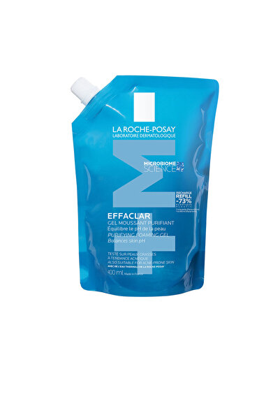 La Roche Posay Effaclar Reinigendes Schaumgel, Wiederaufladbar, 400 ml