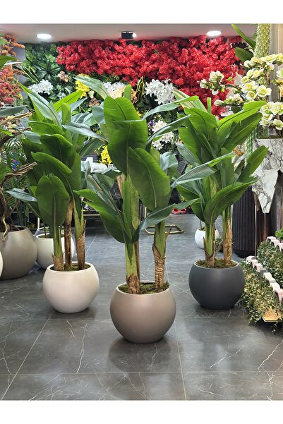 Adayapaycicek Yapay ağaç yapay cicek muz ağacı 165 cm