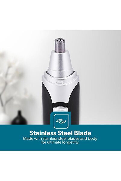 Geepas Rechargeable Nose Hair Remover for Men by - GNT8651