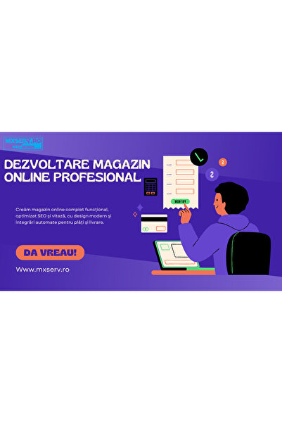 WEB AINHOA SRL Dezvoltare magazin online profesional