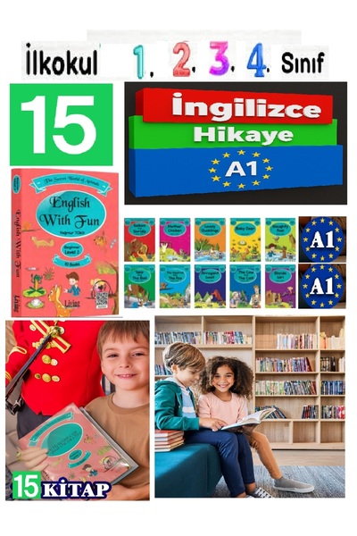 Easy Readers 15 قصص قراءة باللغة الإنجليزية - للمؤسسات المتخصصة في الدورات ال...
