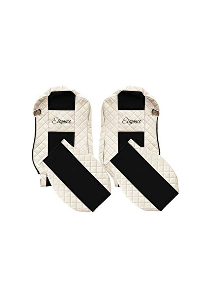 F-CORE Set huse scaune Mercedes Actros MP4 Euro 6 (șampanie)