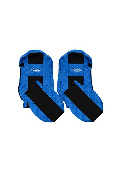 F-CORE Set huse scaune Mercedes MP4 Euro 6 albastru