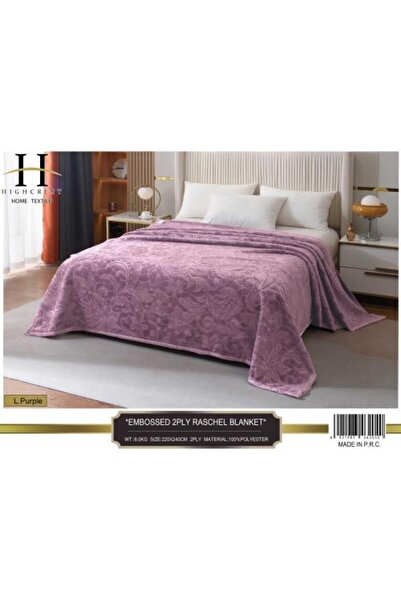 ALBAGSHI Hi Crest Plain Blanket (Double)