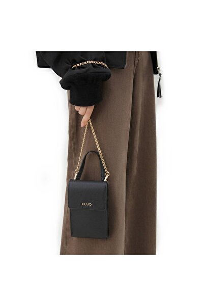 Liu Jo Phone bag, women's model, crossbody, Liu Jo, AA5179, Black