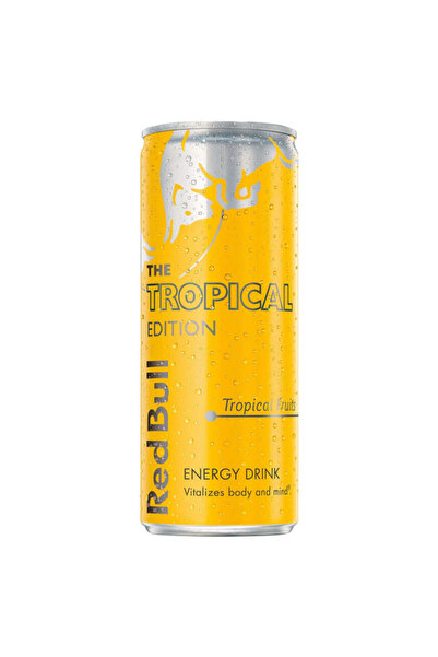 Red Bull Tropical Edition Energy Drink - 250 ml can